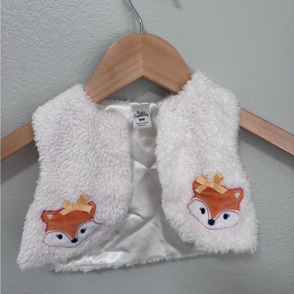 Furry fox vest